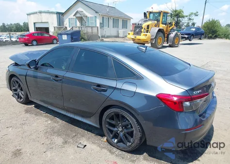 2023 Honda Civic Sport из США, поврежденный, VIN 2HGFE2F56PH526358